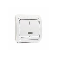 МИМОЗА Выкл.2кл. бел.свет.