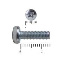 Винт DIN 7985 5*14 с полуцилиндр.головкой  6584