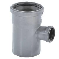 Тройник Дн110*50*87° серый VALFEX 24110050