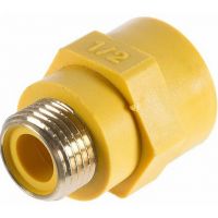 Вставка для газовой подводки диэлектрическая 1/2" ВР/НР 018-2673