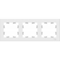 Рамка 3-постовая  белая ATLAS DESIGN  ATN000103