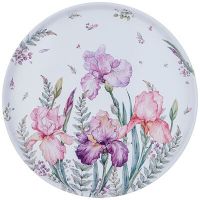Поднос сервировочный 33*2,1см "Ирисы"