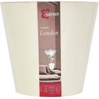 Горшок для цветов InGreen London D190 3,3л Сливочный  ING6251СЛВ