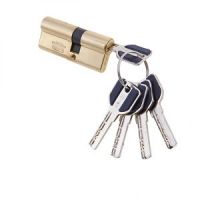 Механизм цилиндровый MSM C60 PB (полир.латунь) ключ-ключ
