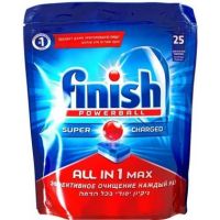Таблетки для посудомоечных машин FINISH ALL 25шт. 3018760
