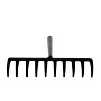 Грабли цельнометаллические ARRIVA с увеличенным захватом 10 зубов  11111