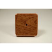 Коробка распаячная о/у 75*75*23 ОРЕХ с текст.дерева д/наружн.монтажа с контакт.группой 124050