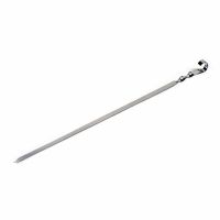 Шампур плоский 620*10*1,5 нерж 80-068