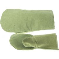 Рукавицы Сибртех огнеупорные двунитка 68115