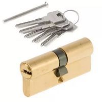 Механизм цилиндровый MSM N80 (полир.латунь) ключ-ключ