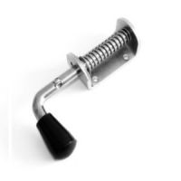 Засов с пружиной 160мм  цинк (75) и358