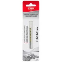 Сверло по металлу 3,0*61мм HSS-G с титан. покр. Elitech  1820.095500/ 191259