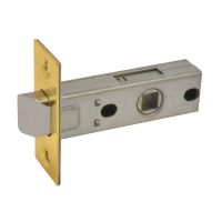 Защелка дверная Нора-М С-45 (L5-45 GB) полир.латунь/золото