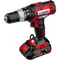 Дрель-шуруповерт ударная ЗУБР ДШУ-185-22 18В 2АКБ