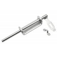 Засов воротный с накладкой 250мм цинк ДОМАРТ  ш037