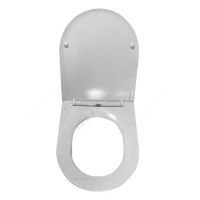 Сиденье для унитаза дюропласт микролифт белое Circulo Selena C101WG 123-0425
