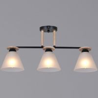 11630-0.3-03 BK+WOOD светильник потолочный