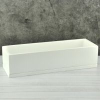 Горшок кактусник белый 36*12   9см  Nk11/13   657841