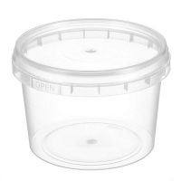 Банка 280мл круглая с контрольным замком  БН-280