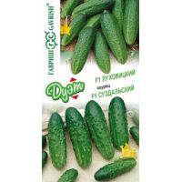 Семена Гавриш Огурец Луховицкий F1+Суздальский F1 Дуэт 20шт