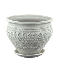 Горшок Кружева Чугунок капучино 21*17  09-112  663088