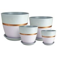 Горшок Роспись бутон РС145  5,4л.