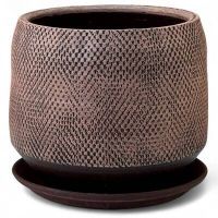 Горшок Лён венге бутон 16см  51-104   746859