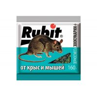 Зоокумарин Рубит+ гранулы 160г зерновая смесь  342004