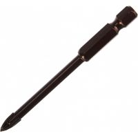 Сверло по стеклу и керамике 5,0мм Росомаха 4 режущие грани  721005