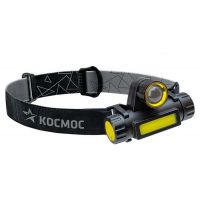 Фонарь налобный H103WLith с зумом 3Вт XPE, 3Вт СОВ Космос  47193