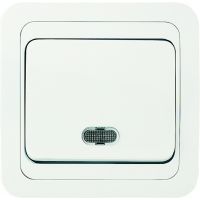 МИМОЗА Выкл.1кл.белый свет.