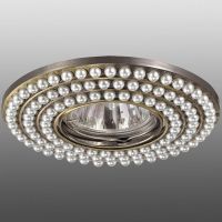 370143 NT15 095 Светильник встр. бронза IP20 GX5,3 50W 12V