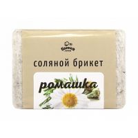 Соляной брикет 1,2кг РОМАШКА Банная линия 12-671