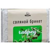 Соляной брикет 1,2кг ЧАБРЕЦ Банная линия 12-670