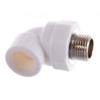 Угольник PPR с переходом на н/р 20х1/2"  VTp.753.0.02004