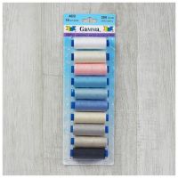 Набор ниток 40/2, №6, 183 м, 10 шт, цвет разноцветный 2810295