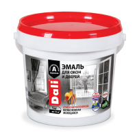 Краска акрил.ДАЛИ д/окон и дверей 1,0кг