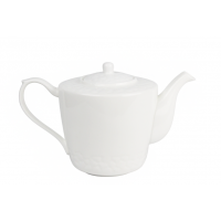 Чайник заварочный фарфор белый 1000мл 0718-82