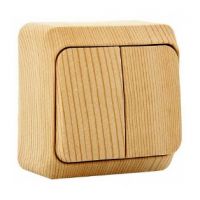 ЭТЮД Выкл.ВА10-002D 2кл о/у сосна  21901/134013