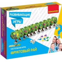 Игра настольная развивающая Bondibon "Фруктовый рай"