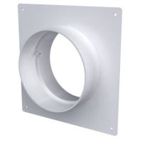 Соединитель D100 круглый c накладной пластиной 10SKNP 043-7457