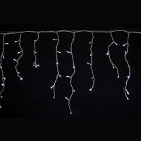 Гирлянда светод. А-056 WT 180LED 5*0.6м Бахрома с контроллером