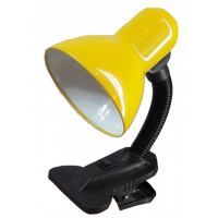 Светильник на прищепке GTL-026 60W E27 желтый General  45332