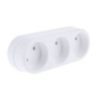 Тройник унив.б/з 3L-6А ТОКЕР 250В