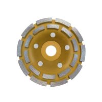 Чашка алмазная шлифовальная 125мм Wurz сегментная двухрядная  82125