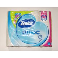 Бумага туалетная ZEWA+ 2-х слойная 12шт