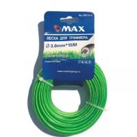 Леска триммерная 3,0*15м круглая с мет. сердечн МАКСТУЛ ВО115-2  1877