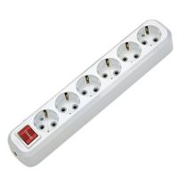 Колодка 6гн.с/з + выкл.МАКЕЛ MGP 231  07657