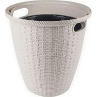 Горшок для цветов с дренажной вставкой InGreen  Green Republic D266 10л сливочный ING6215СЛВ