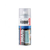 Эмаль KUDO KU-1301 520мл аэрозоль для ванн белая